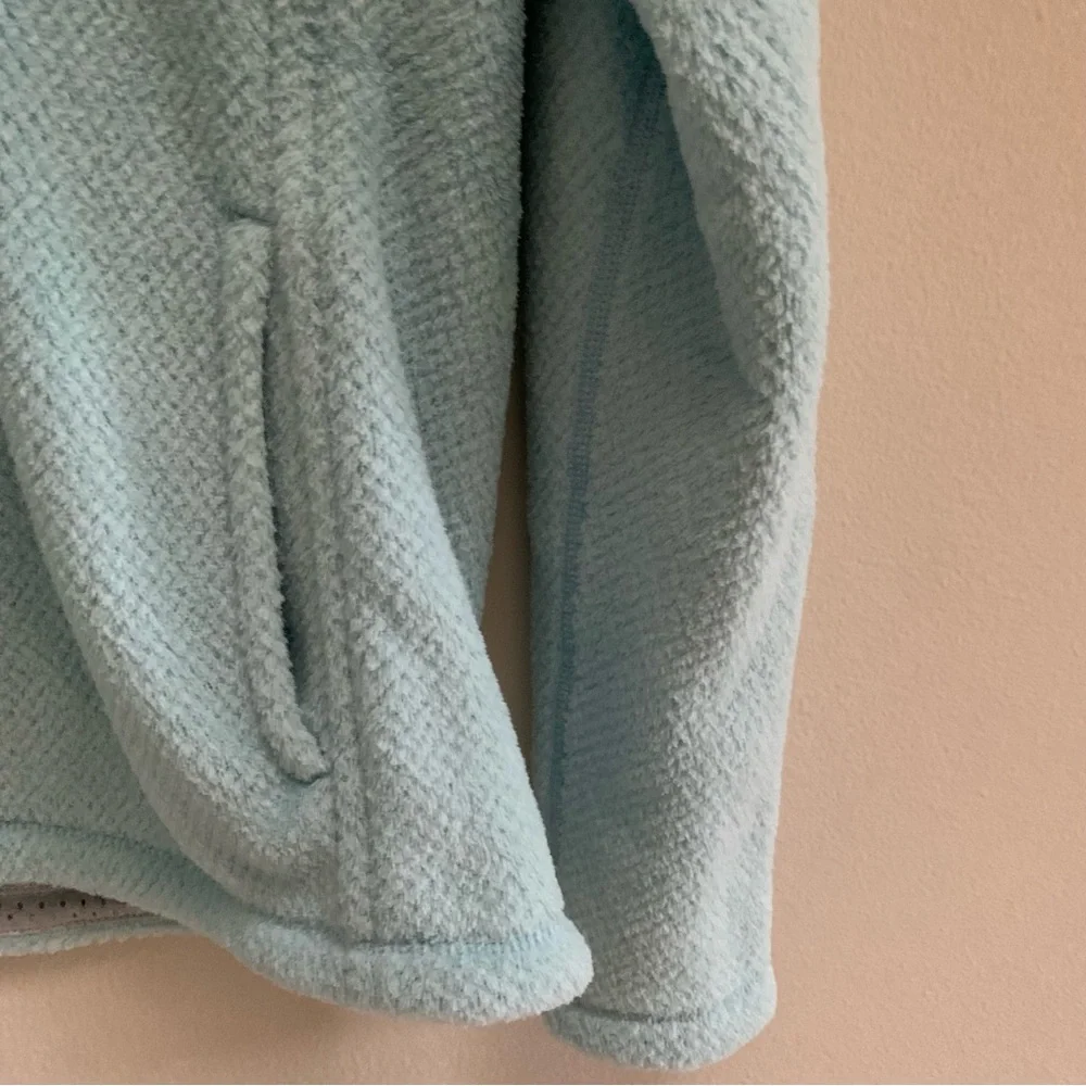 Patagonia Light Aqua Fleece Pullover Hoodie